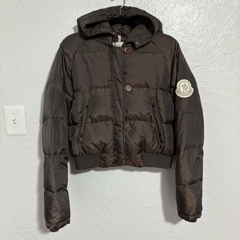 Vintage Moncler Puffer Bomber Jacket